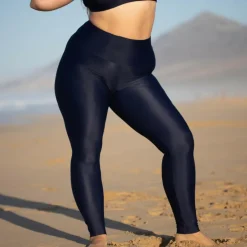 Online HIGH WAIST TIGHT  CHILL DARK BLUE Damen - Leggings Damen Outdoorhosen