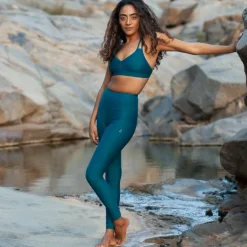 Damen Inaska Outdoorhosen^HIGH WAIST TIGHT  CHILL Damen - Leggings