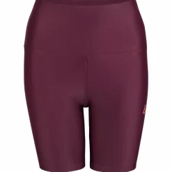 Discount SHORT HIGH WAIST TIGHT CHILL DARK BERRY Damen - Shorts Damen Outdoorhosen