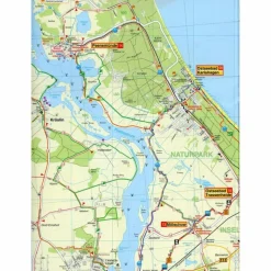 Fahrradkarten|Wanderkarten Und Winterkarten^INSEL USEDOM 1 : 35 000 RADWANDER- UND W - Wanderkarte