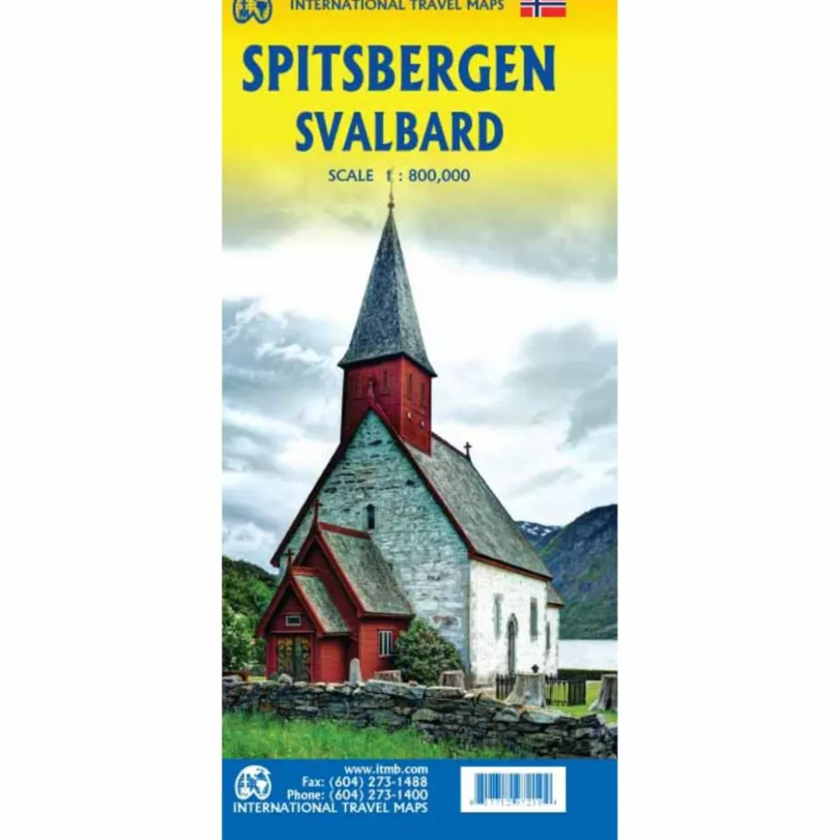 ITM SPITSBERGEN/SVALBARD - Karte Straßenkarten|Straßenkarten