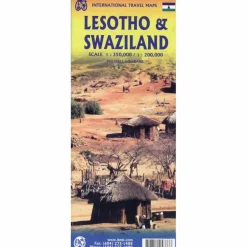 Best ITM SWAZILAND TRAVEL REFERENCE MAP - Karte Straßenkarten|Straßenkarten