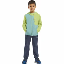 Hot ACTAMIC GRID MIDLAYER K Kinder - Fleecejacke Kinder Kinder Fleecejacken Und Kinderpullover