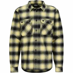 Herren Jack Wolfskin Hemden^BAJA FLANNEL SHIRT M Herren - Flanellhemd