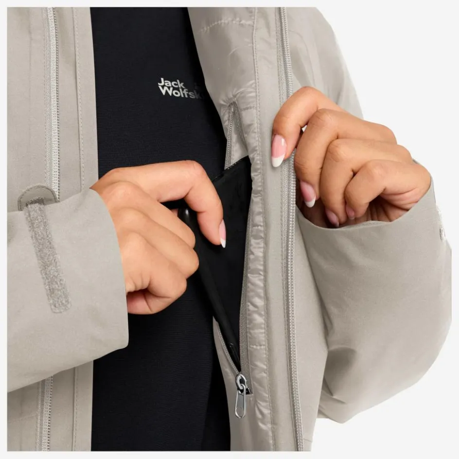 Damen Jack Wolfskin Outdoorjacken^HEIDELSTEIN INS JKT W Damen - Winterjacke