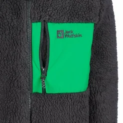 Kinder Jack Wolfskin Kinder Fleecejacken Und Kinderpullover^ICE CURL HOOD JACKET K Kinder - Fleecejacke