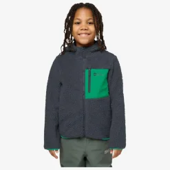 Kinder Jack Wolfskin Kinder Fleecejacken Und Kinderpullover^ICE CURL HOOD JACKET K Kinder - Fleecejacke