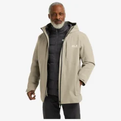 Herren Jack Wolfskin Outdoorjacken^ICECAPE 3IN1 DOWN JKT M DOWN RDS Herren - Doppeljacke
