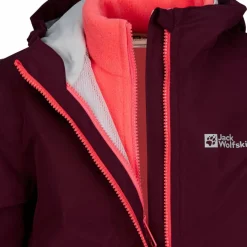 Kinder Jack Wolfskin Kinderjacken^ICELAND 3IN1 JACKET K Kinder - Doppeljacke