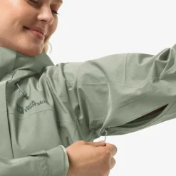 Damen Jack Wolfskin Outdoorjacken^KAMMWEG 2L JKT W Damen - Regenjacke