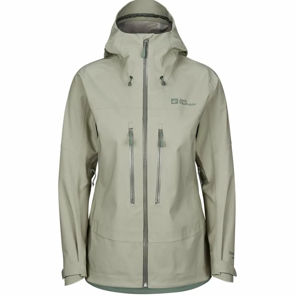 Damen Jack Wolfskin Outdoorjacken^KAMMWEG 3L JKT W Damen - Hardshelljacke