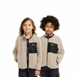 Kinder Jack Wolfskin Kinder Fleecejacken Und Kinderpullover^LITE CURL FZ K Kinder - Fleecejacke