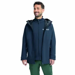 Herren Jack Wolfskin Outdoorjacken^LITESTRIDE 3IN1 JKT M Herren - Doppeljacke