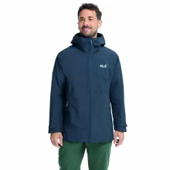 Herren Jack Wolfskin Outdoorjacken^LITESTRIDE 3IN1 JKT M Herren - Doppeljacke