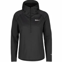 Damen Jack Wolfskin Pullover Und Fleecepullover|Outdoorjacken^PRELIGHT TRAIL HOODED W Damen - Fleecejacke