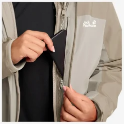 Damen Jack Wolfskin Outdoorjacken^WILD PLACES 3IN1 JKT W Damen - Doppeljacke