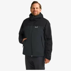 Herren Jack Wolfskin Outdoorjacken^WILD PLACES 3IN1 JKT M Herren - Doppeljacke