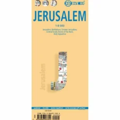 Clearance JERUSALEM 1 : 8 000 - Straßenkarte Straßenkarten|Straßenkarten