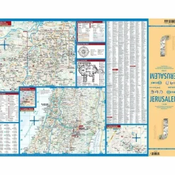 Clearance JERUSALEM 1 : 8 000 - Straßenkarte Straßenkarten|Straßenkarten