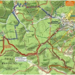 Outlet KAMMWEG ERZGEBIRGE-VOGTLAND 1:35.000 - Winterwanderkarte Fahrradkarten|Winterkarten