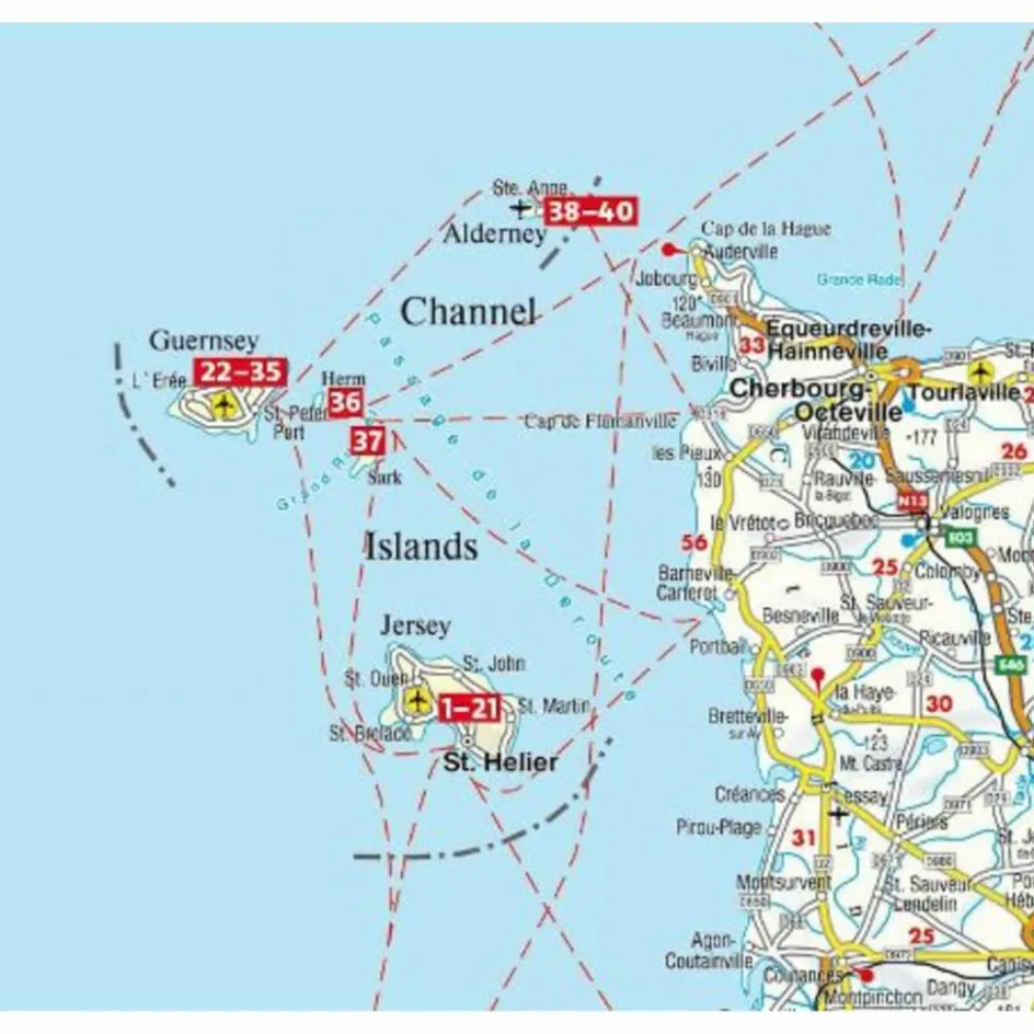 Wanderführer^KANALINSELN - JERSEY, GUERNSEY, SARK, HERM UND ALDERNEY - Wanderführer