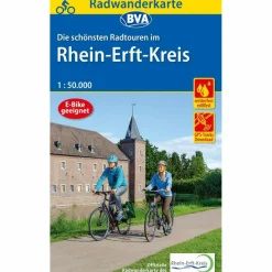 Discount KARTE DIE SCHÖNSTEN RADTOUREN IM RHEIN-ERFT-KREIS - Fahrradkarte Fahrradkarten|Fahrradkarten