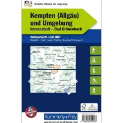 Clearance KEMPTEN (ÄLLGAU) UND UMGEBUNG NR. 46 OUTDOORKARTE - Karte Fahrradkarten|Wanderkarten Und Winterkarten