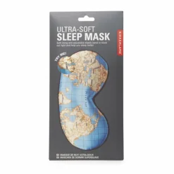 Kikkerland Reisezubehör^MAPS ULTRA SOFT SLEEP MASK - Schlafbrille