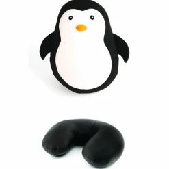 Kinder Kikkerland Kissen|Zelten Mit Kindern^ZIP & FLIP PENGUIN HEAD REST - Nackenkissen
