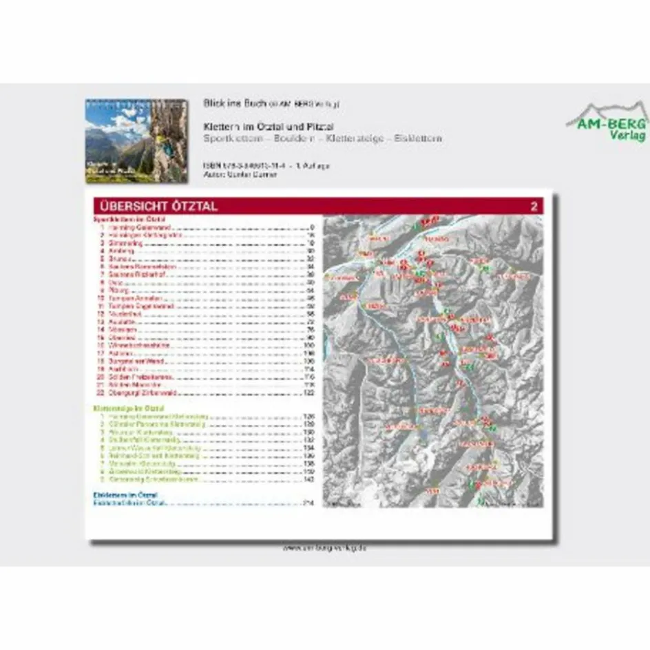 Boulderführer|Sportklettern: Kletterführer, Training Und Techniken^KLETTERN IM ÖTZTAL UND PITZTAL - Kletterführer