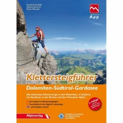 Best KLETTERSTEIGFÜHRER DOLOMITEN, SÜDTIROL, GARDASEE - Kletterführer Klettersteigführer