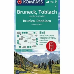 KOKA 57 BRUNECK, TOBLACH, HOCHPUSTERTAL - Wanderkarte Wanderkarten Und Winterkarten|Wanderkarten Und Winterkarten