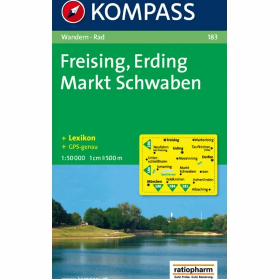 Clearance KOKA 183 FREISING - ERDING - MARKT SCHWABEN - Wanderkarte Wanderkarten Und Winterkarten|Wanderkarten Und Winterkarten