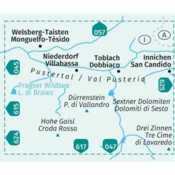 Wanderkarten Und Winterkarten|Wanderkarten Und Winterkarten^KOKA-635 HOCHPUSTERTAL 1:25T - Wanderkarte