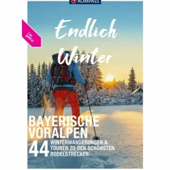 Wanderführer^KOMPASS ENDLICH ENDLICH WINTER, BAYERISCHE VORALPEN - Wanderführer
