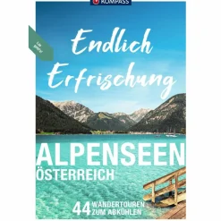 Wassersportführer Und Paddeltechnik|Wanderführer^KOMPASS ENDLICH ERFRISCHUNG - ALPENSEEN - Wanderführer