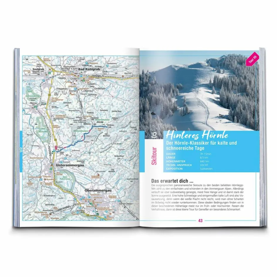 Outlet KOMPASS ENDLICH WINTER - MÜNCHNER HAUSBERGE Wintersportführer