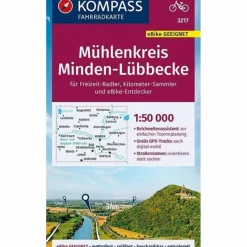 Best KOMPASS FAHRRADKARTE MÜHLENKREIS MINDEN, LÜBBECKE 1:50.000, - Fahrradkarte Fahrradkarten|Fahrradkarten