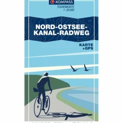 Fahrradkarten|Fahrradkarten^KOMPASS FAHRRAD-TOURENKARTE NORD-OSTSEE-KANAL-RADWEG