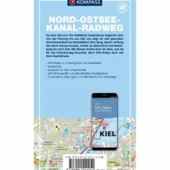 Fahrradkarten|Fahrradkarten^KOMPASS FAHRRAD-TOURENKARTE NORD-OSTSEE-KANAL-RADWEG