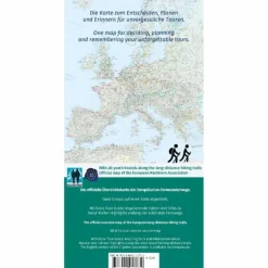 Wanderkarten Und Winterkarten|Wanderkarten Und Winterkarten^KOMPASS FERNWEGEKARTE EUROPÄISCHE FERNWANDERWEGE