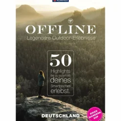 KOMPASS OFFLINE - 50 LEGENDÄRE OUTDOOR-ERLEBNISSE - Wanderführer Wanderführer