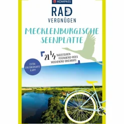 Radwanderführer Und Mountainbikeführer^KOMPASS RADVERGNÜGEN MECKLENBURGISCHE SEENPLATTE - Radwanderführer