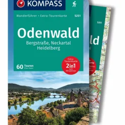 Best KOMPASS WANDERFÜHRER 5251 ODENWALD, 60 TOUREN Wanderführer