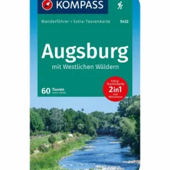 Sale KOMPASS WANDERFÜHRER AUGSBURG MIT WESTLICHEN WÄLDERN Wanderführer