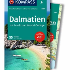 Hot KOMPASS WANDERFÜHRER DALMATIEN MIT INSELN Wanderführer