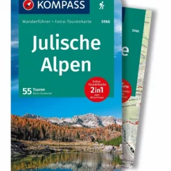 New KOMPASS WANDERFÜHRER JULISCHE ALPEN, 55 TOUREN Wanderführer
