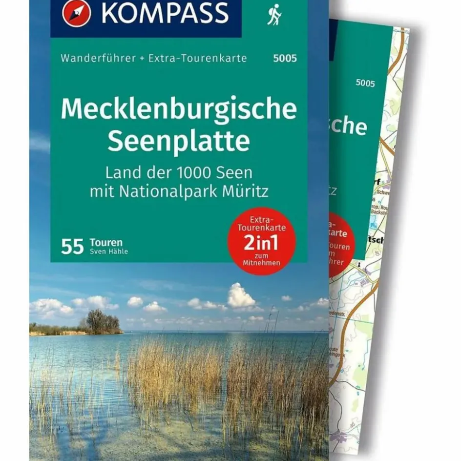 Wanderführer^KOMPASS WANDERFÜHRER MECKLENBURGISCHE SEENPLATTE