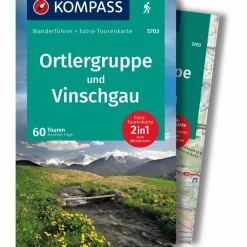 Online KOMPASS WANDERFÜHRER ORTLERGRUPPE UND VINSCHGAU, 60 TOUREN Wanderführer