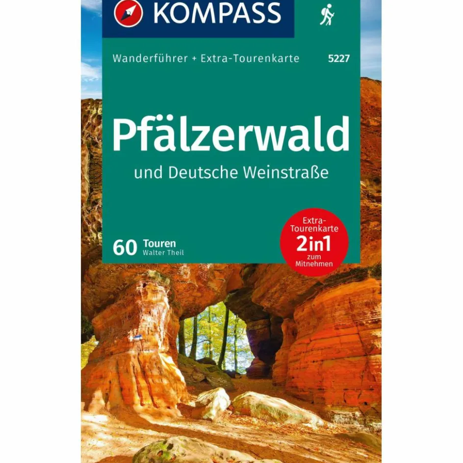 Clearance KOMPASS WANDERFÜHRER PFÄLZERWALD UND DEUTSCHE WEINSTRAßE Wanderführer